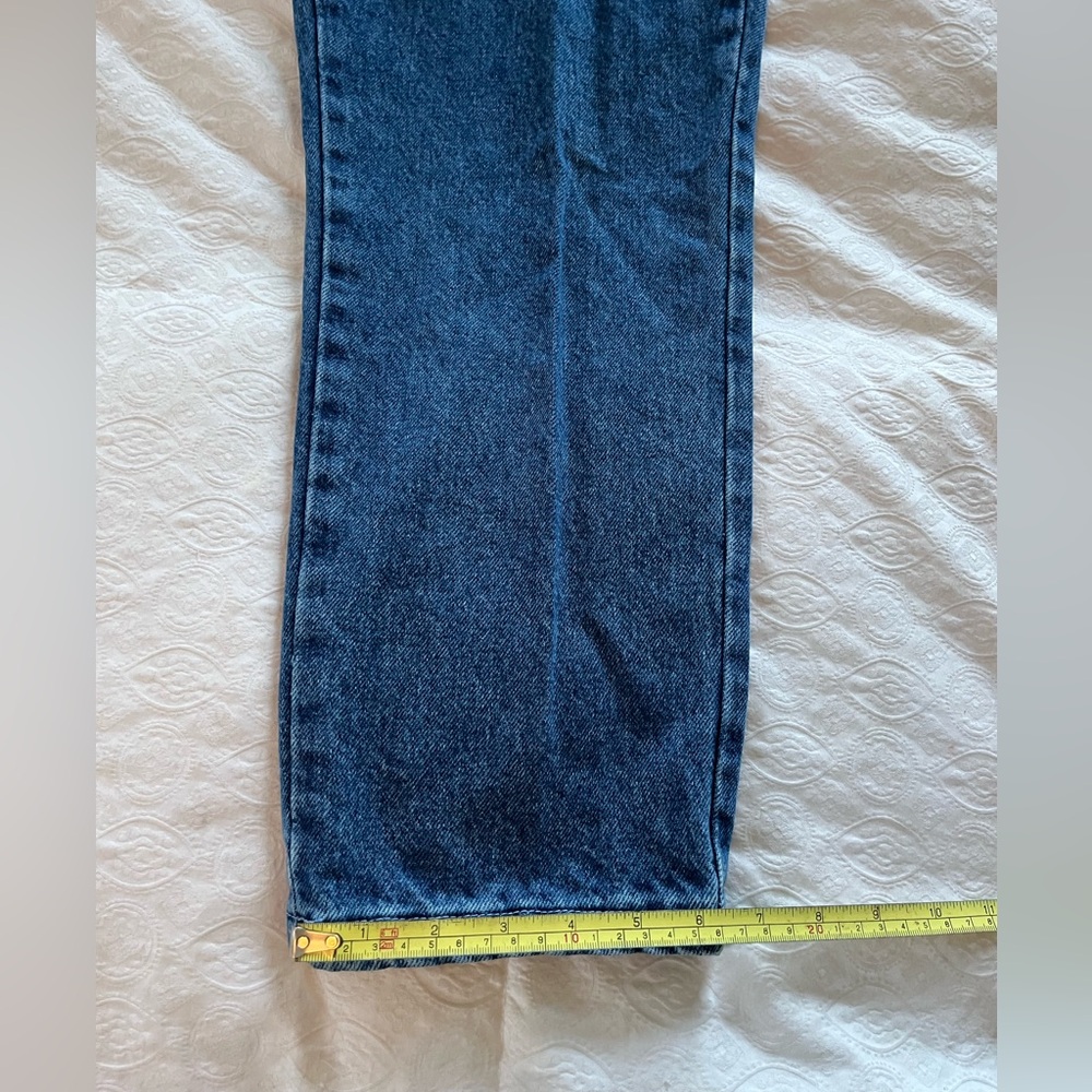 Ivana Women's Blue Jeans with Patterned Waist size 18 - Picture 4 of 10